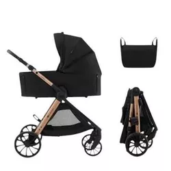 купить Детская коляска KinderKraft 2в1 Vesto 2 KSVEST02BLK2000 Black в Кишинёве 