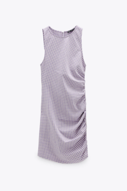 Платье ZARA Светло фиолетовый 4215/418/018