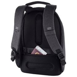 Backpack Bobby Hero Small, anti-theft, P705.701 for Laptop 13.3" & City Bags, Black