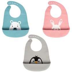 купить Слюнявчики Sevi Bebe 25 нагрудник силикон в Кишинёве 