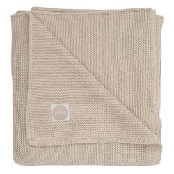 купить Детское постельное белье Jollein 516-511-65360 Paturica Basic Knit Nougat, 75x100cm в Кишинёве 