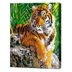 cumpără Tablou pe numere Art Gallery CX4267 20x30cm Tigru in jungla în Chișinău 