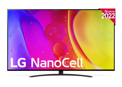 50" LED TV LG 50NANO826QB, Black (3840x2160 UHD, SMART TV, DVB-T/T2/C/S2)