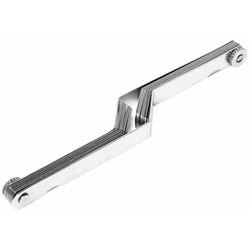 cumpără Set de unelte de mână JTC JTC-4291 Набор щупов изогнутых для установки зазора 0.127-0.762 мм / 0.005-0.03 дюйм (26 шт.) în Chișinău 