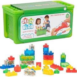 купить Конструктор miscellaneous 931693 Jelly Blox Stash&Stack 2in1 Storage Case в Кишинёве 