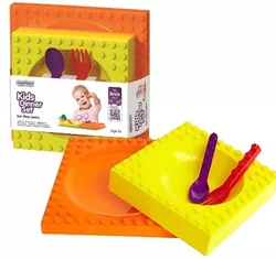 купить Посуда для кормления U-Grow 101004A Set de Tacâmuri și Veselă pentru Copii Placematix в Кишинёве 