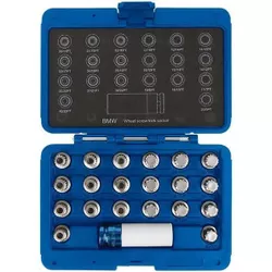 купить Набор головок, бит, насадок King Tony 9BW0221 Набор головок для секреток BMW, 21 пр. в Кишинёве 
