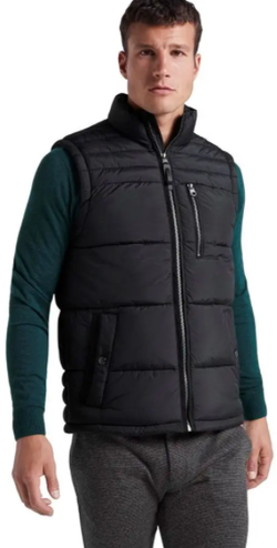 Жилет TOM TAILOR Чёрный 1020690 tom tailor