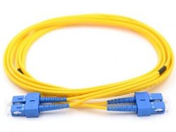 Fiber optic patch cords, singlemode Duplex SC-SC, 7m
