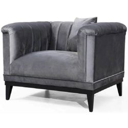 cumpără Fotoliu Trendy La moda-Gri inchis 89x79x105cm în Chișinău 