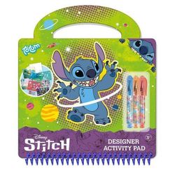 cumpără Set de creație Totum 700093 Stitch Set cu șabloane, autocolante, foi de joc, pixuri gel, 61879 în Chișinău 