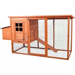 купить Курятник Hecht 081732 Cotet (tarc) pasari 198x75x102.5m lemn Prominent Tweety в Кишинёве 
