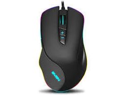 Игровая мышь SVEN RX-G970, оптическая, 600-4000 dpi, 6 кнопок, Soft Touch, RGB, черная, USB