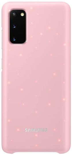 cumpără Husă pentru smartphone Samsung EF-KG980 LED Cover Pink în Chișinău