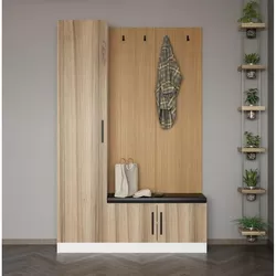 cumpără Mobilă pentru antreu Trendy Noe-8300, 135x210x35cm (GTR003991) în Chișinău 