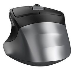 Wireless Mouse A4Tech FG35, Optical, 1000-2000 dpi, 6 buttons, Ergonomic, 1xAA, Black/Grey, USB