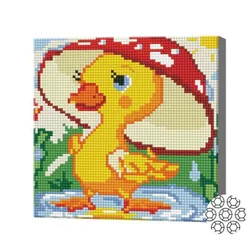 купить Картина по номерам Art Gallery BJ973 Mozaic cu diamante 20x20cm Ratusca в Кишинёве 