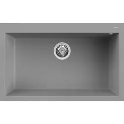 купить Мойка кухонная Elleci QUADRA 130 (790x500 mm) STANDART 48 cemento в Кишинёве 