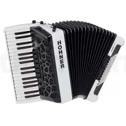 cumpără Pian digital Hohner Bravo III 120 silent key WH ACORDEON 120 BASS ALB (16812) în Chișinău 
