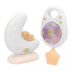 купить Ночной светильник Kaichi KAYLAMP25KA301P Moon pink, музыкальный блок успокаивающий и ночник в Кишинёве 