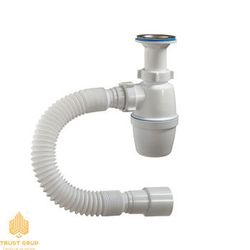 Sifon pentru chiuvetă 1-1/4 cu țeavă grofrată F 40x50