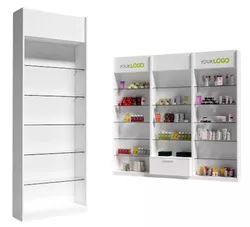 купить Тумба Indart Vitrina 09 (80x30x230) в Кишинёве 