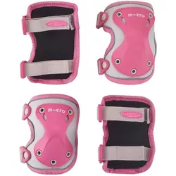купить Защитное снаряжение Micro AC5477 Set de protectii pentru genunchi si coate reflective Pink M в Кишинёве 