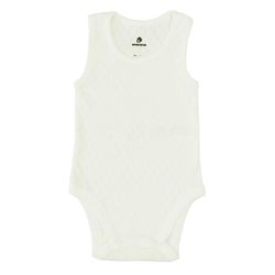 купить Детская одежда Minikin 25170580 Ажурный листик Боди-майка р-р80, молочный, унисекс в Кишинёве 