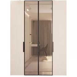 купить Шкаф Bayro Modena 1800x2400x530 белый (604784) в Кишинёве 