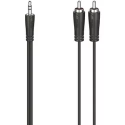 купить Кабель для AV Hama 205111 Audio Cable, 3.5 mm Jack Plug - 2 RCA Plugs, Stereo, 3.0 m в Кишинёве 