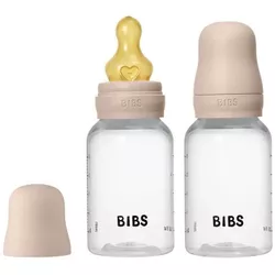 купить Поильник BIBS 5116244 Set 2 biberoane din plastic Blush cu tetina din latex flux lent, 150ml в Кишинёве 