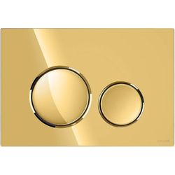 купить Кнопка смыва Cersanit Luna Gold пластик золотой в Кишинёве 