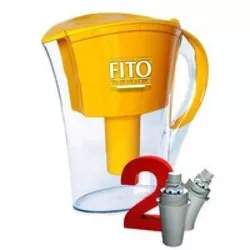 cumpără Cană filtrantă pentru apă Fito Filter FF Platinum galben în Chișinău 