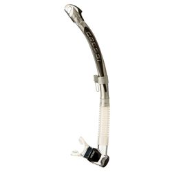 купить Аксессуар для плавания Cressi-Sub Tub inot CORFU SNORKEL sil.clear/tube silver black (ES300055) в Кишинёве 