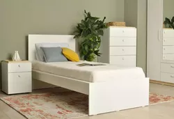 cumpără Pat pentru copii Fabrik Home Linia Kids 900 белый ясень în Chișinău 