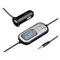 купить MP3 FM модулятор Hama 136650 Auto-Scan FM Transmitter в Кишинёве 