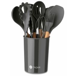 купить Набор столовых приборов Tadar Silico Pemi Black 11pcs в Кишинёве 