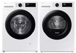 купить Стиральная и сушильная машины Samsung WW90CGC04DAELE + DV90CGC2A0AELE в Кишинёве 