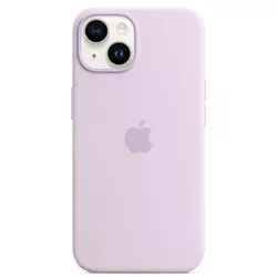 cumpără Husă pentru smartphone Apple iPhone 14 Silicone Case with MagSafe, Lilac MPRY3 în Chișinău 