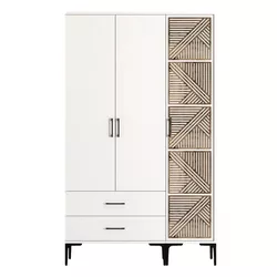 купить Шкаф Trendy Kumsal PT-Alb в Кишинёве 