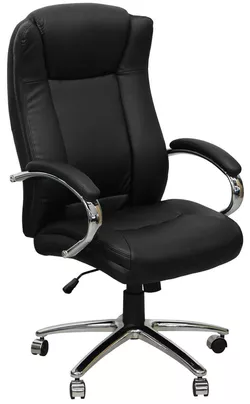 cumpără Fotoliu de birou Deco Norte Eco Piele Black în Chișinău 