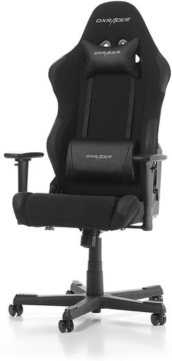 Gaming Chair DXRacer Racing GC-R01-N, Black/Black