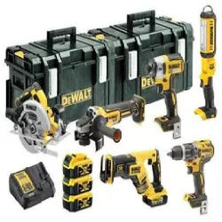 купить Набор электроинструментов DeWalt DCK685P3T (DCH273+DCG405+DCF887+DCD796+DCS570+DCS355) в Кишинёве 