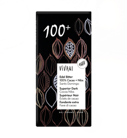 Горький  шоколад 100% био Vivani 80г