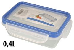 Емкость для хранения продуктов 0.4l, 16X11X5.5cm, пластик