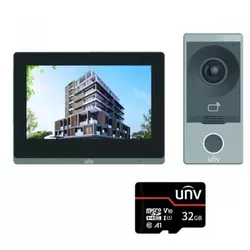 купить Видеодомофон UNV KIT/201S/372S в Кишинёве 