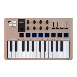 cumpără Claviatură MIDI Arturia Midi Controller MINILAB3 Champagne în Chișinău 