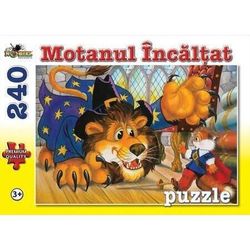 купить Головоломка Noriel NOR4520 Puzzle 240 piese Motanul Incaltat в Кишинёве 