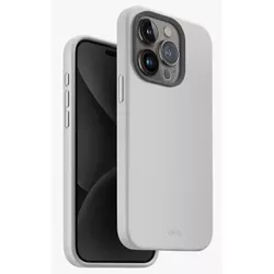 cumpără Husă pentru smartphone UNIQ iPhone 15 Pro Hybrid Magclik Charging Lino Hue, Grey în Chișinău 