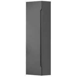 купить Шкаф-пенал Orka Malta 138x40x30 Anthracite в Кишинёве 